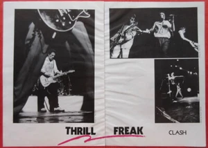 CLASH JOE STRUMMER BLONDIE DEBORAH HARRY 1979 CLIPPING JAPAN PL 10O 3PAGE - Picture 1 of 3