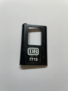 Lego 1 x Black Door 1 x 4 x 5 Train left with 'DB 7715' Pattern (Sticker) 7715 - Imagen 1 de 1