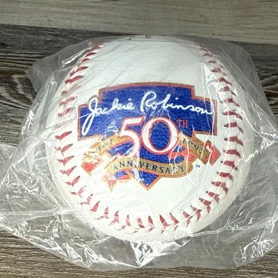 Jackie Robinson 50 Aniversario 1947-1997 Recuerdo Coleccionable Béisbol NUEVO Foto 1 de 4