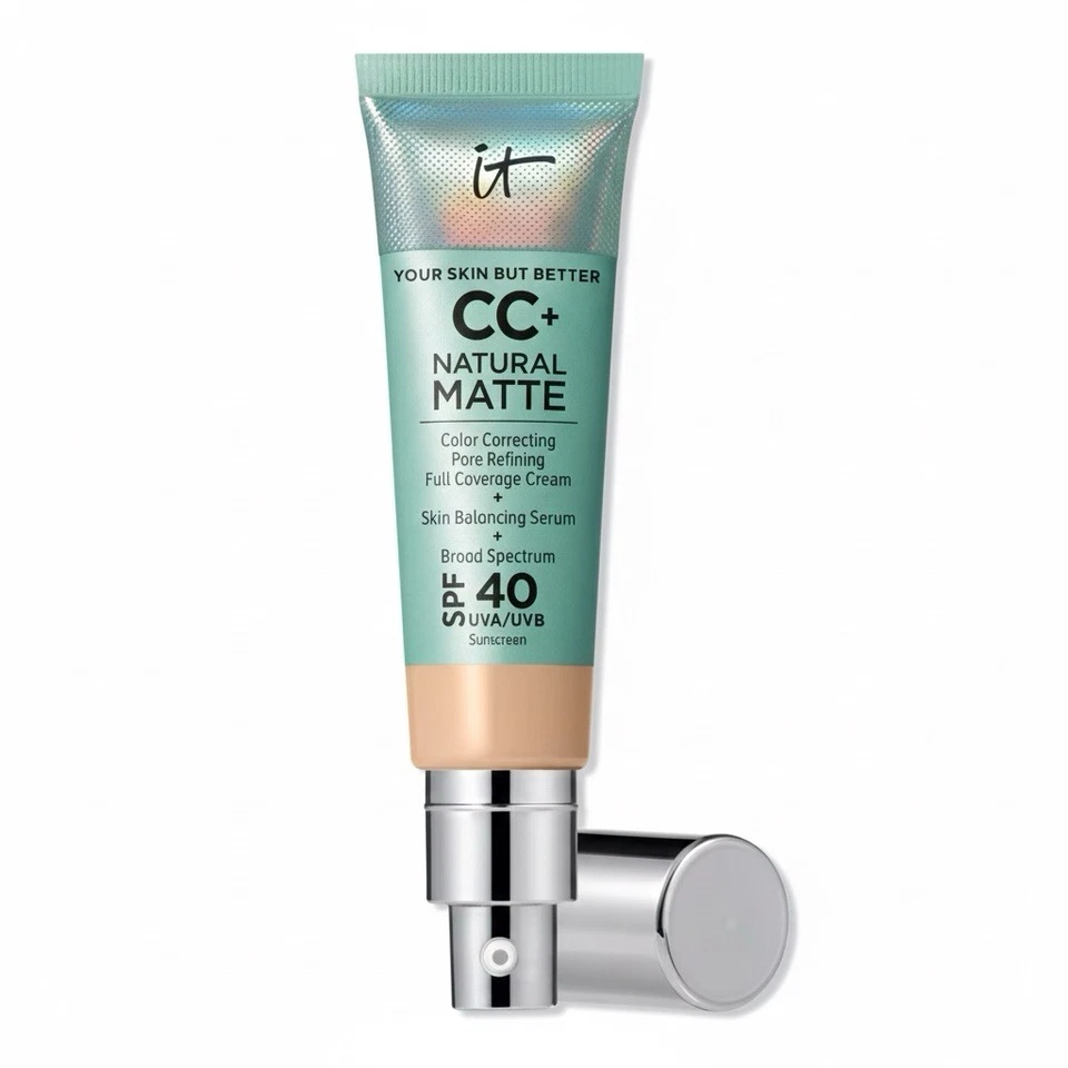 IT Cosmetics CC+ Oil-Free Matte Full Coverage Cream SPF 40 1.08oz - Choose Shade - Image 1 of 1