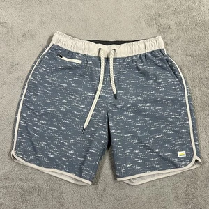 Vuori Banks Herrenshorts mittelblau sportlich Leistung Training Fitnessstudio Schwimmen V330 - Bild 1 von 11