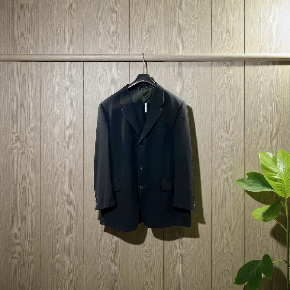 Kenneth Cole Reaction Traje Chaqueta/Pantalones Esmoquin Negro Mezcla Lana Para Hombres Talla 42 Foto 1 de 4