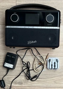 Roberts Stream 94L DAB/DAB+/FM/Wi-Fi Black Radio + Power Adapter. Mint C & P W O - Picture 1 of 24