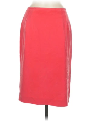 Travis Ayers Women Red Silk Skirt 6 - Image 1 of 2
