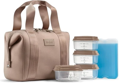 Bolsa de almuerzo Fit & Fresh de neopreno para mujer, bolsa de almuerzo aislada para mujer para mujer Foto 1 de 4