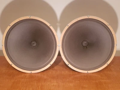 2) ALTAVOCES BOBINA DE CAMPO MAGNAVOX (JENSEN) 15" ELECTRO DINAMICOS sim WESTERN ELECTRIC Foto 1 de 4