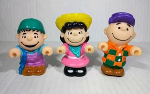Figurine vintage Charlie Brown Lucy & Linus 1950-1966 United feat. Synd Peanuts - Foto 1 di 5