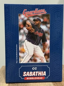 CC Sabathia Hall Of Fame Bobblehead Cleveland Guardians Giveaway 8/3/24 SGA  - Picture 1 of 3