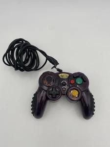 🔥 Mad Catz GameCube Controller Lila Klar Kabelgebunden für Ersatzteile / Ungetestet - Bild 1 von 9