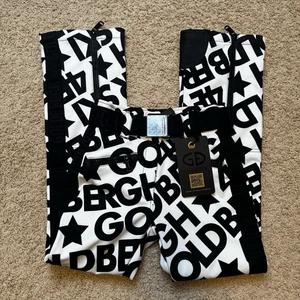 Goldbergh pippa Skistar Ski Pants Pippa Ski Pants White Black Logo Waterproof 8 - Picture 1 of 9