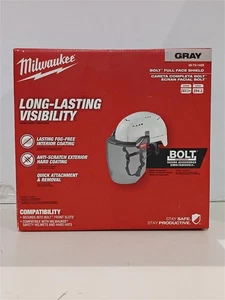 Milwaukee Tool 48-73-1425 Bolt Full Face Shield - graue Dual Coat Linse - Bild 1 von 5