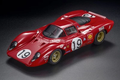 TOPMARQUES TOP130BD 1/18 Ferrari 312P Coupe Le Mans 1969 C. Amon P. Schett #19 - Image 1 of 4