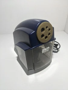X-ACTO Electric Art Pencil Pro School Sharpener Model 167X Blue Tested - Picture 1 of 4