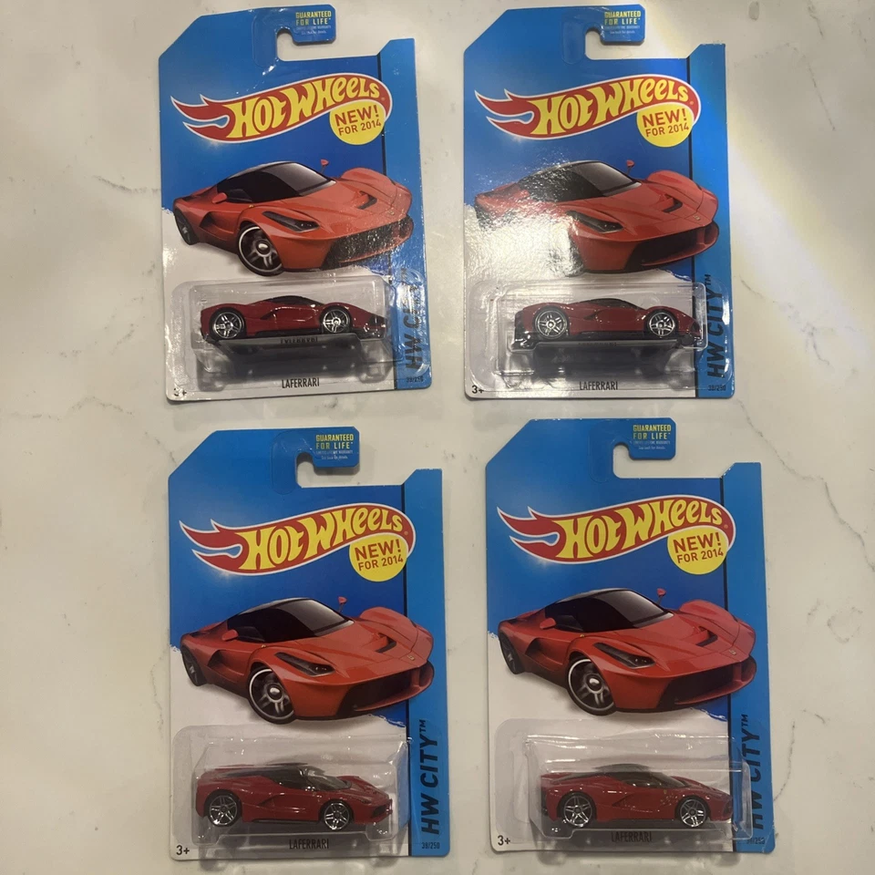 Hot Wheels 2014 HW CITY Ferrari LaFerrari Red Color - Image 1 of 4
