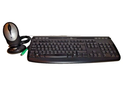 Schnurlose Maus & Tastatur Logitech 1500 Laser Cordless Desktop Y-RAS79 - Bild 1 von 4