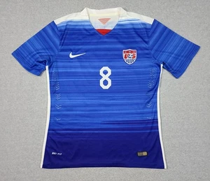 Clint Dempsey USA Nike Away Soccer Football Jersey 2015 Men’s M Blue Sports - Picture 1 of 13