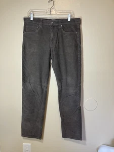 J. Crew 770 Jeans Uomo 33x32 Lavaggio Scuro Denim Giapponese Nero 100% Cotone - Foto 1 di 9