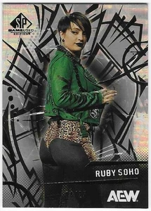 2025 Upper Deck AEW SP Game-Used Ruby Soho RAINBOW PARALLEL - Picture 1 of 1