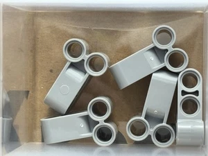 LEGO Parts - Light Bluish Gray Technic, Pin Double 3L - No 32557 - QTY 5 - Picture 1 of 1