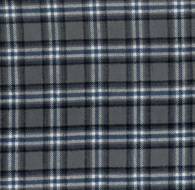 Marcus Primo Plaids Flannel Cool Blues Yarn Dyed Classic Plaid Grey, Fabric BTY - Image 1 of 4