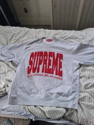 Supreme Cities Arc Crewneck Ash 2021 - Изображение 1 из 4
