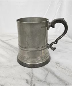 Antique Pewter Tankard Stein Beer Mug - Picture 1 of 10