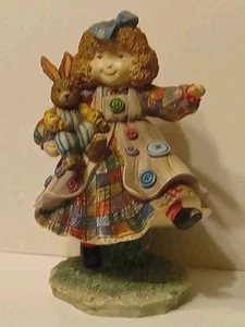 Vestido Vintage Lang & Wise Special Friends Tess and Chester Botón Primera Edición - Imagen 1 de 4