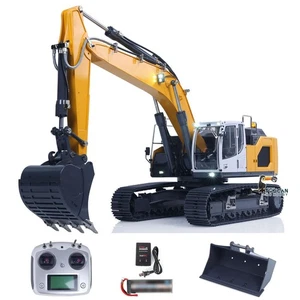 Hydraulic Metal 1/14 Scale RC Excavator 945 Assembled Digger Model W/Motor Servo - Picture 1 of 12