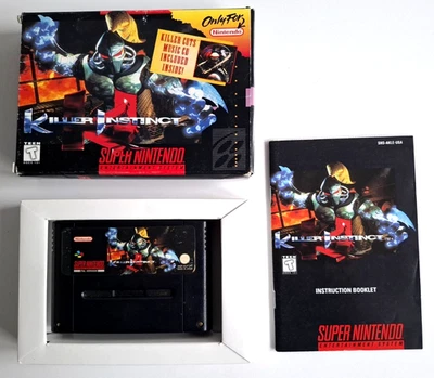 Original Super Nintendo SNES Spiel OVP boxed - K i ller Instinct - aus Sammlung - Bild 1 von 4