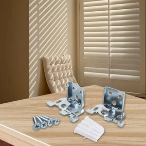 Flexible Installation Brackets for Venetian For Blinds with 25mm Rails - Picture 1 of 12