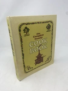 The Complete Family Cookbook Vintage 1969 Curtin Productions 3 Ring Binder HB - Picture 1 of 7