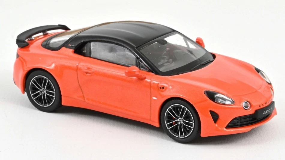 Alpine A110 S Pack Aero 2022 Fire Orange 1:43 Model 517869 NOREV - Immagine 1 di 1