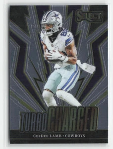 CeeDee Lamb 2023 Panini Select #TUR-CLA Turbocharged - Imagen 1 de 2