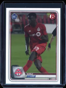 2020 Bowman mls NOBLE OKELLO rookie RC 🇨🇦 - 617 MADE! - Picture 1 of 2