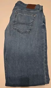 Pantalones de mezclilla Hollister Bootcut Epic Flex azules 33" X 30" cómodos elegantes nunca usados - Imagen 1 de 14