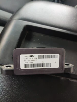 2011 2012 2013 2014 DODGE CHARGER YAW RATE MODULE SENSOR P56029549AC USED - Image 1 of 2