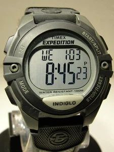 RELOJ DE EXPEDICIÓN TIMEX PARA HOMBRE, ESFERA ÍNDIGLO, PESO LIGERO, MUY BUEN ESTADO - Imagen 1 de 5