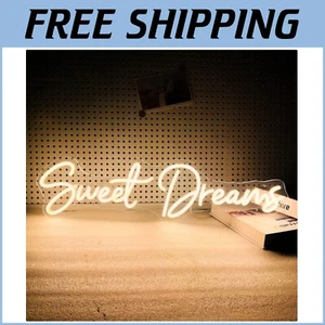 Easy to Hang 25" LED Sweet Dreams Neon Sign - Perfect Gift for Any Occasion - Picture 1 of 10