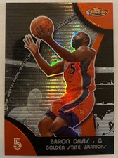 2007-08 Topps Finest Red Refractor SP Parallel Baron Davis #35