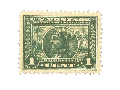 US Stamp #397 1913 1c Panama-Pacific Exposition MNH OG CENTERED SEE IMAGES  - Image 1 of 4