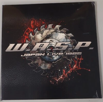 W.A.S.P. Japan Live 1986 Orange Splatter Vinyl LP Record new Foto 1 de 4