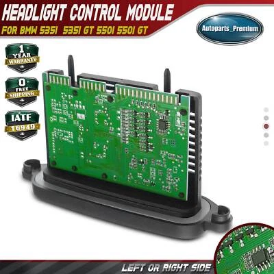 Headlight Driver Control Module for BMW F07 F10 528 535i 535i GT 550i 550i GT M5 - Image 1 of 4