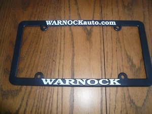 WARNOCK Plastic License Plate Surround - NOS - Picture 1 of 2
