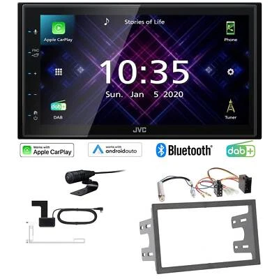 JVC Autoradio Apple CarPlay Android  DAB+ für Volkswagen VW Golf IV 1997-2003 - Bild 1 von 4