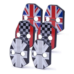 1 Par Cerradura Puerta Cubierta Hebilla Tapa Estuche Protector Apto para Mini Cooper - Imagen 1 de 6