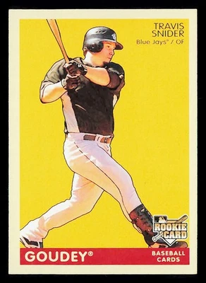 2009 Upper Deck Goudey No194 Трэвис Снайдер дебютант Toronto Blue Jays - Изображение 1 из 2