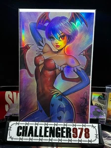ZIRTY GIRLZ #3 SZERDY FOIL SIGNED w/ COA - DARKSTALKERS - LILLITH - Picture 1 of 1