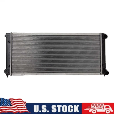New Aluminium Radiator CU98 for Volkswagen 1985-1992 Golf 84-92 Jetta 1.8L 2.0L Foto 1 de 4