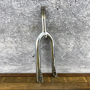 Vintage BMX Fork Bologna Cut Old School BMX 20 x 1 1980s Chrome 5.25 in - Picture 1 of 10