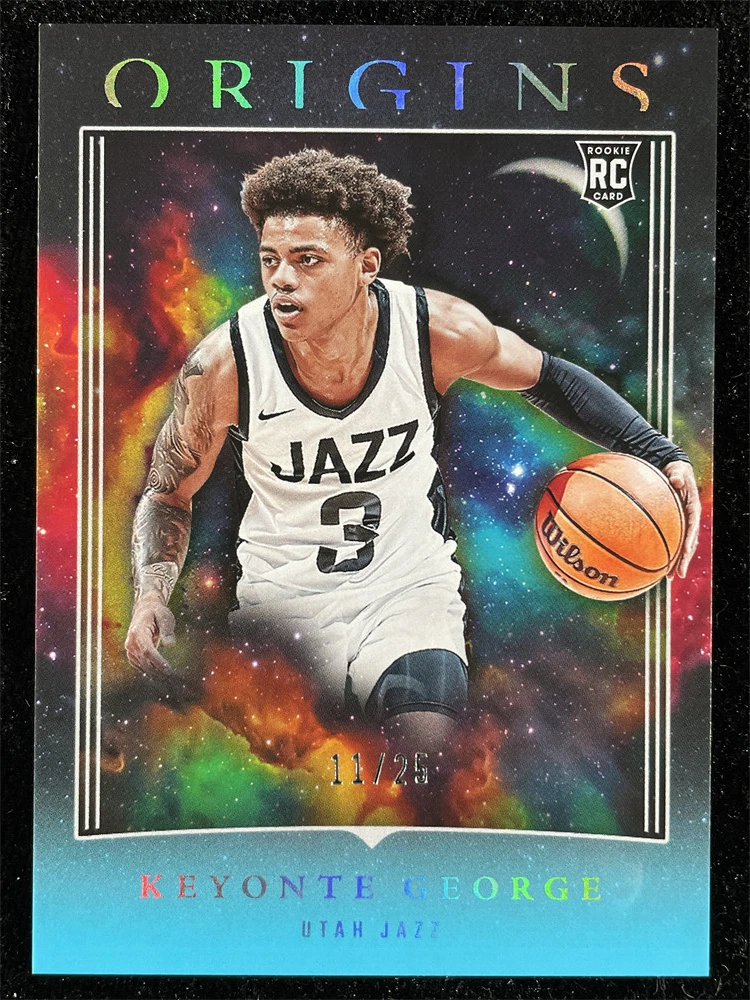 2023-24 Panini Origins Keyonte George Turquoise Rookie RC /25